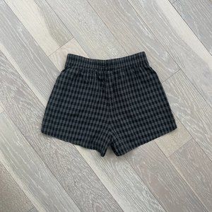 Babaton Plaid Shorts